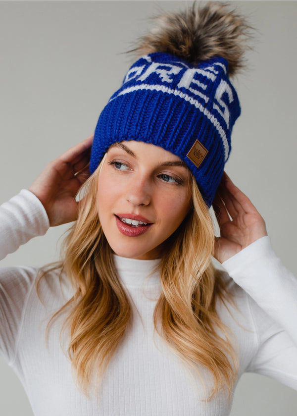 Apres Ski Hat Blue