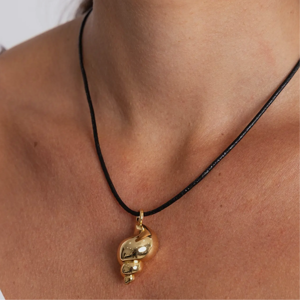 Conch shell necklace