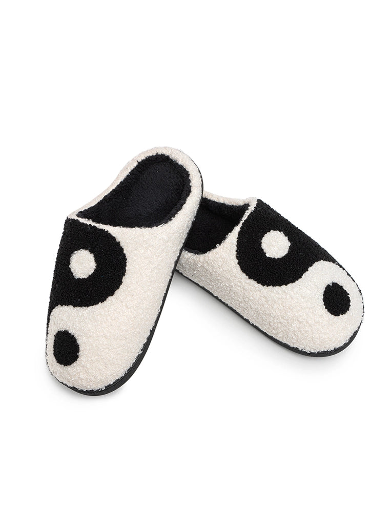 Ying Yang Slippers