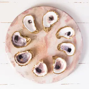 Oyster Jewelry Dish - Gold
