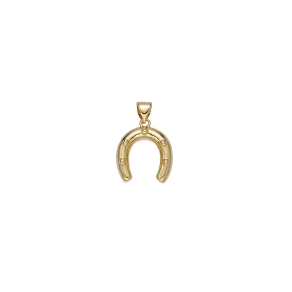 Charm Bar - Gold horseshoe