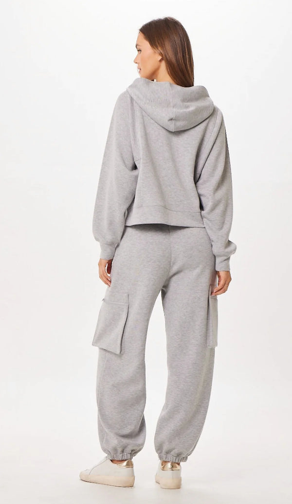 Head in The Clouds Set (Pants-Heather Grey)
