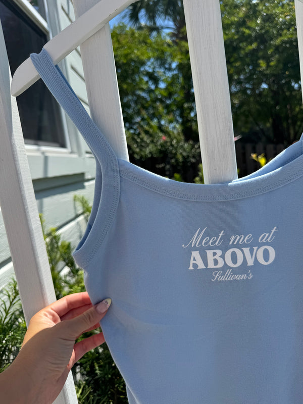 Meet Me Baby Tank- Baby Blue