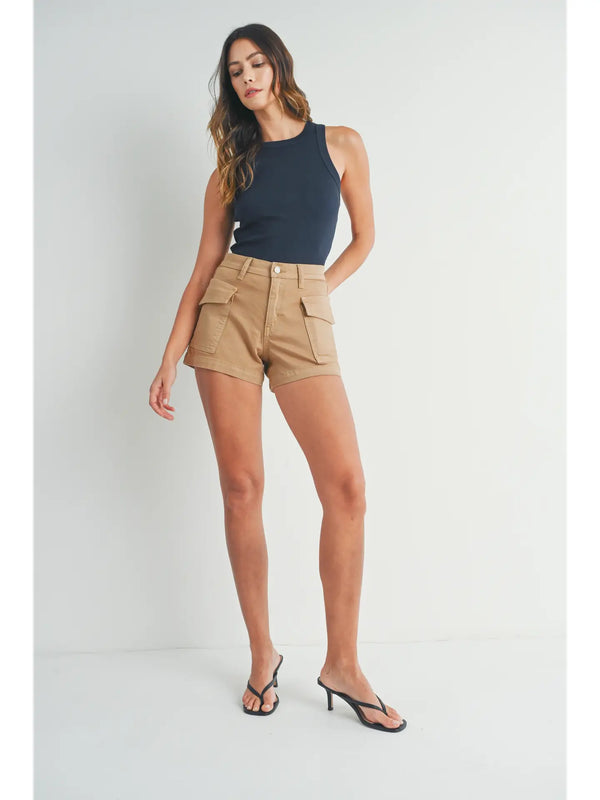 Cargo Khaki Short