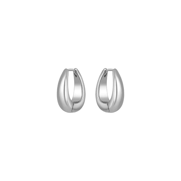 Lana Hoops Silver