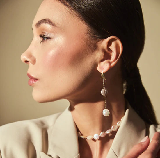 Poppy Earrings Silver