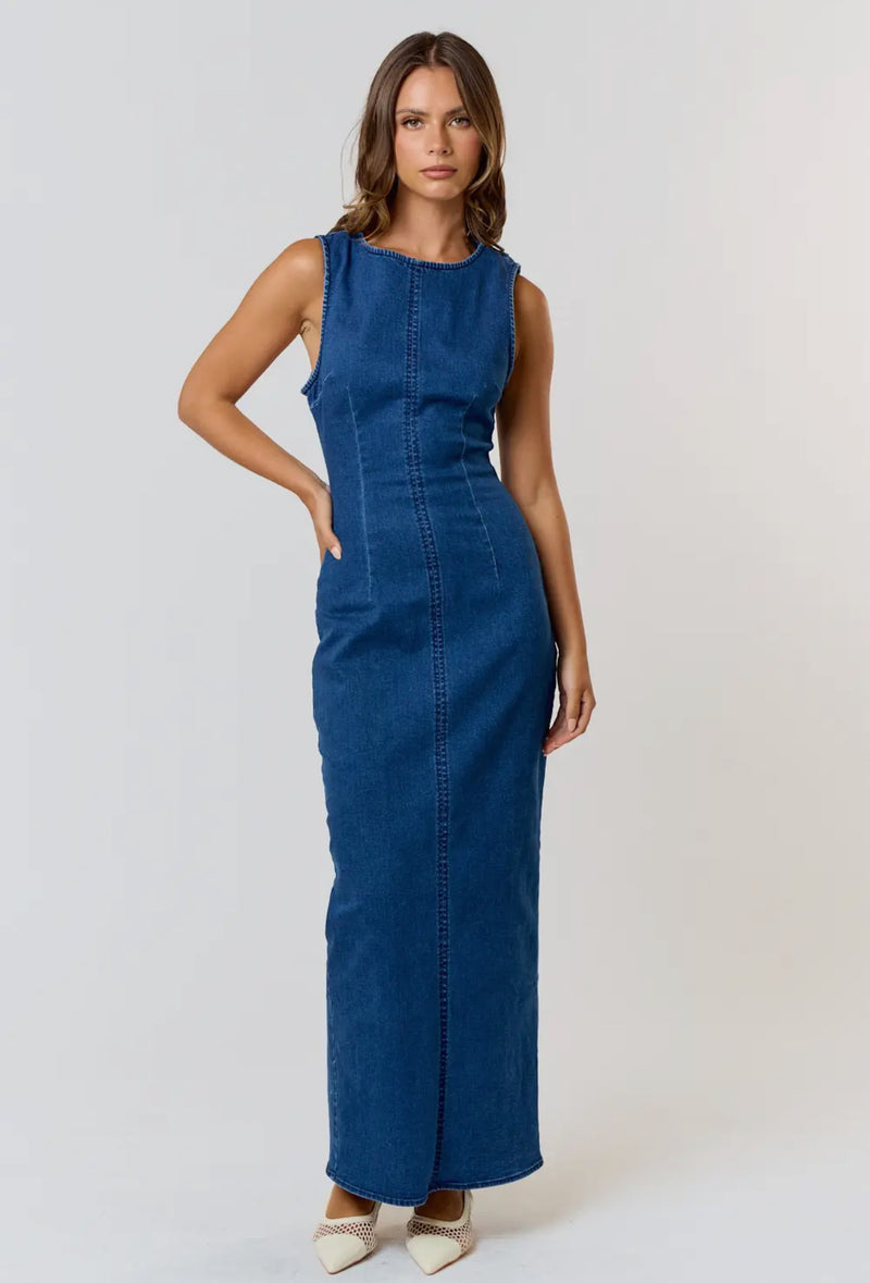 reba denim dress draper james denim Reba wrap dress sz 18
