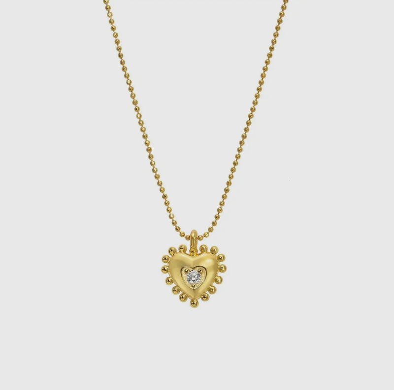 Courtney Heart necklace