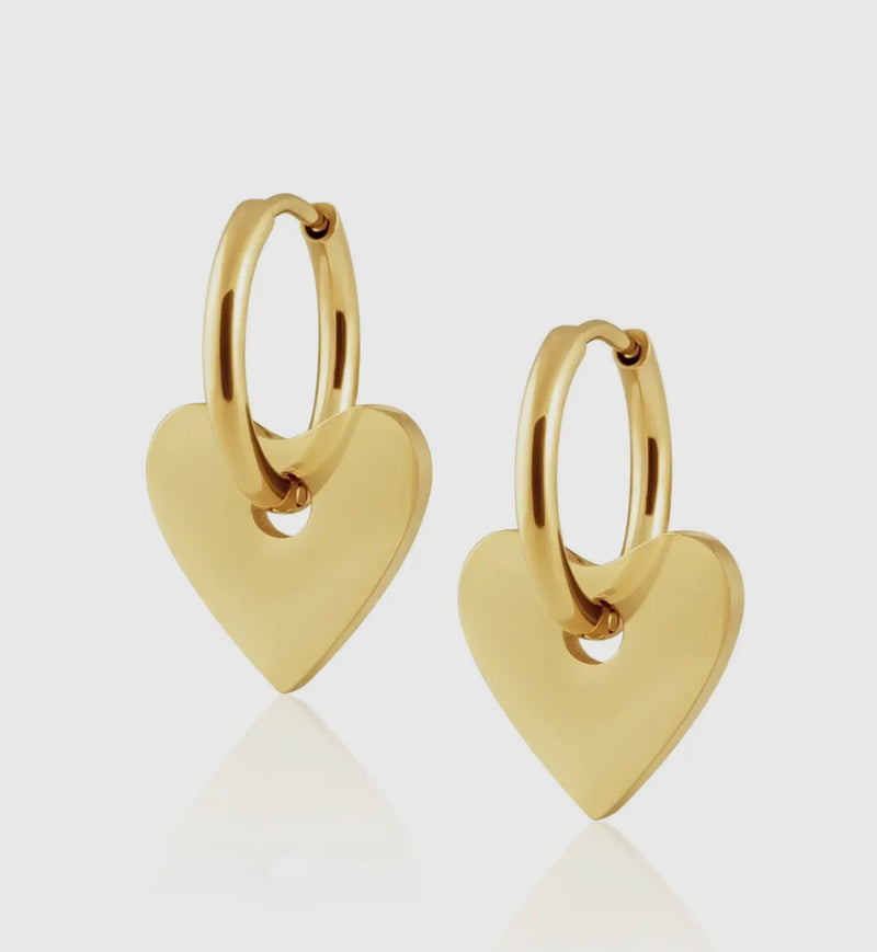 Dee heart earring