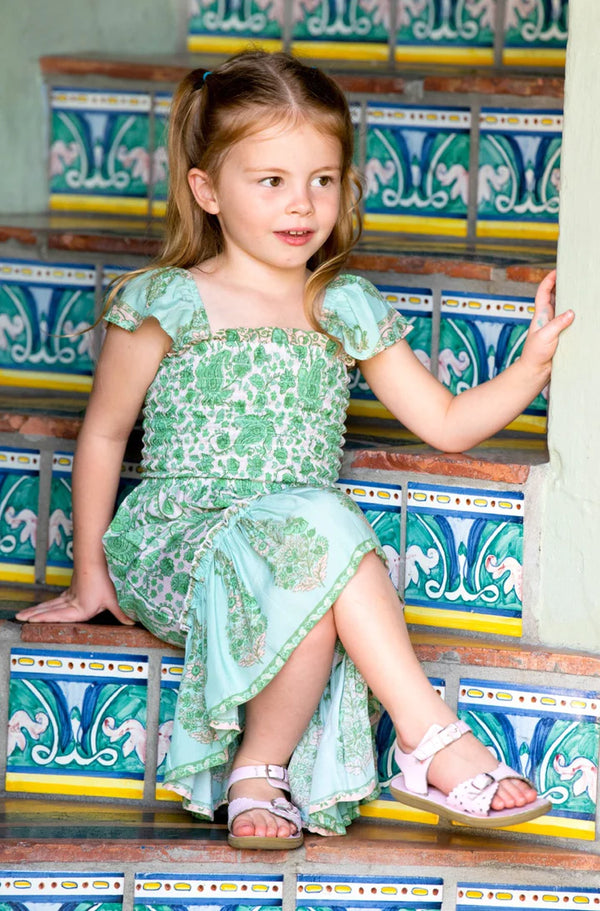 Girl's Matilda Dress - Spearmint