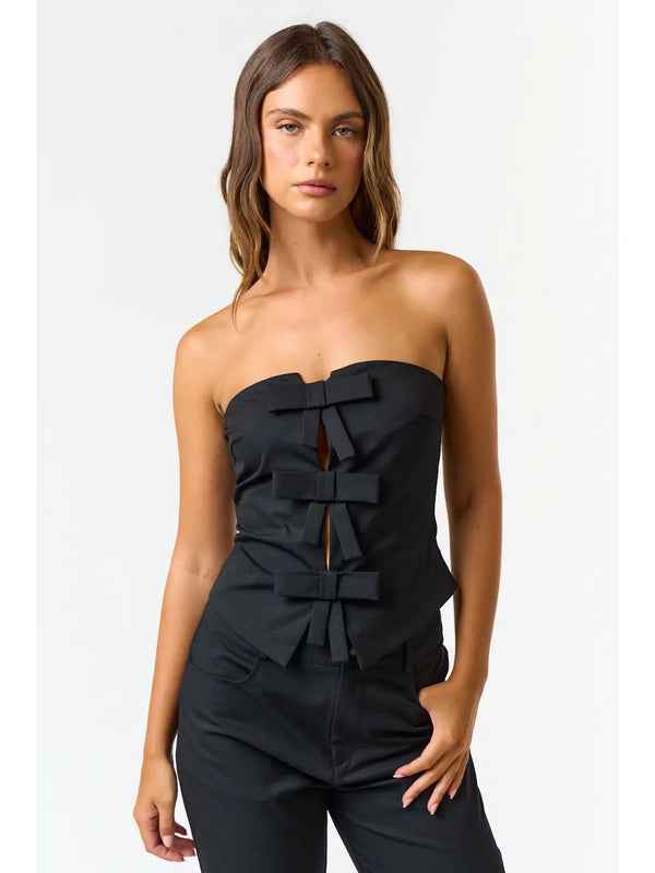 Bow Front Tube Top
