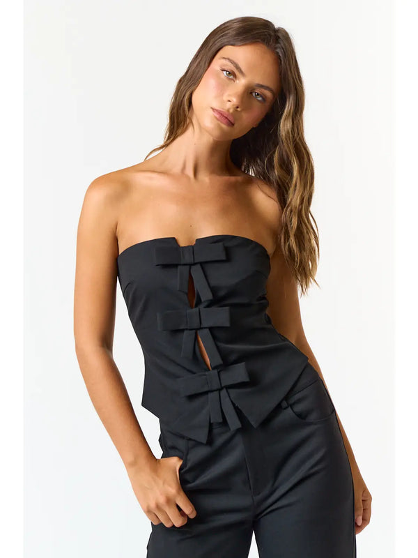 Bow Front Tube Top