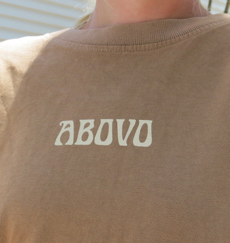 Meet Me at ABOVO T Brown- Beach Style
