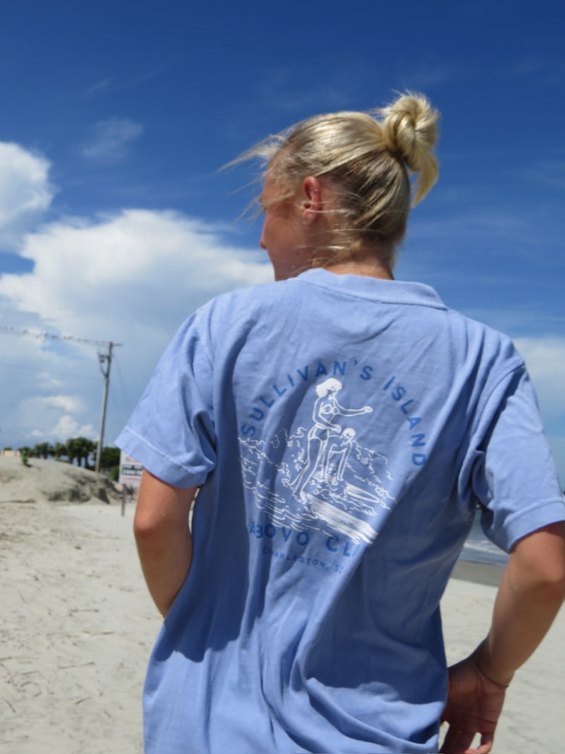 ABOVO Club T Blue- Beach Style