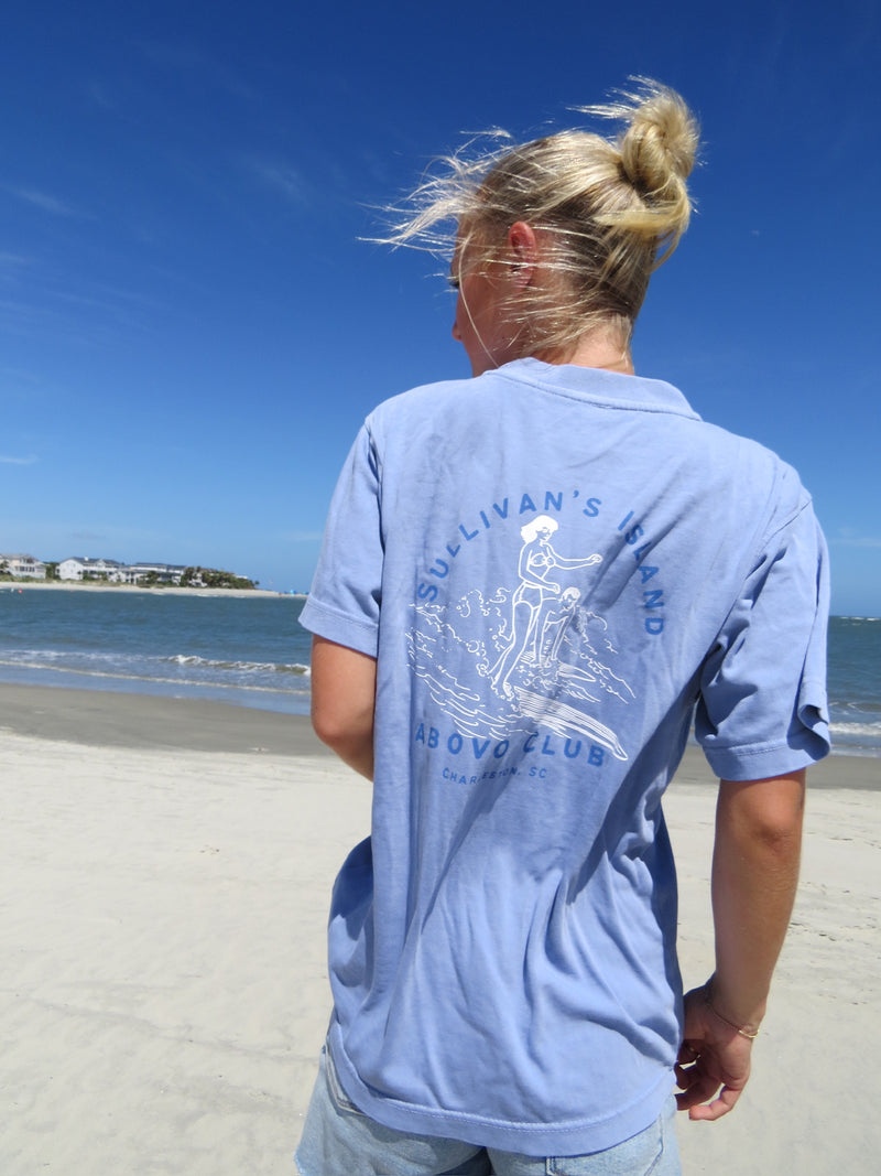 ABOVO Club T Blue- Beach Style