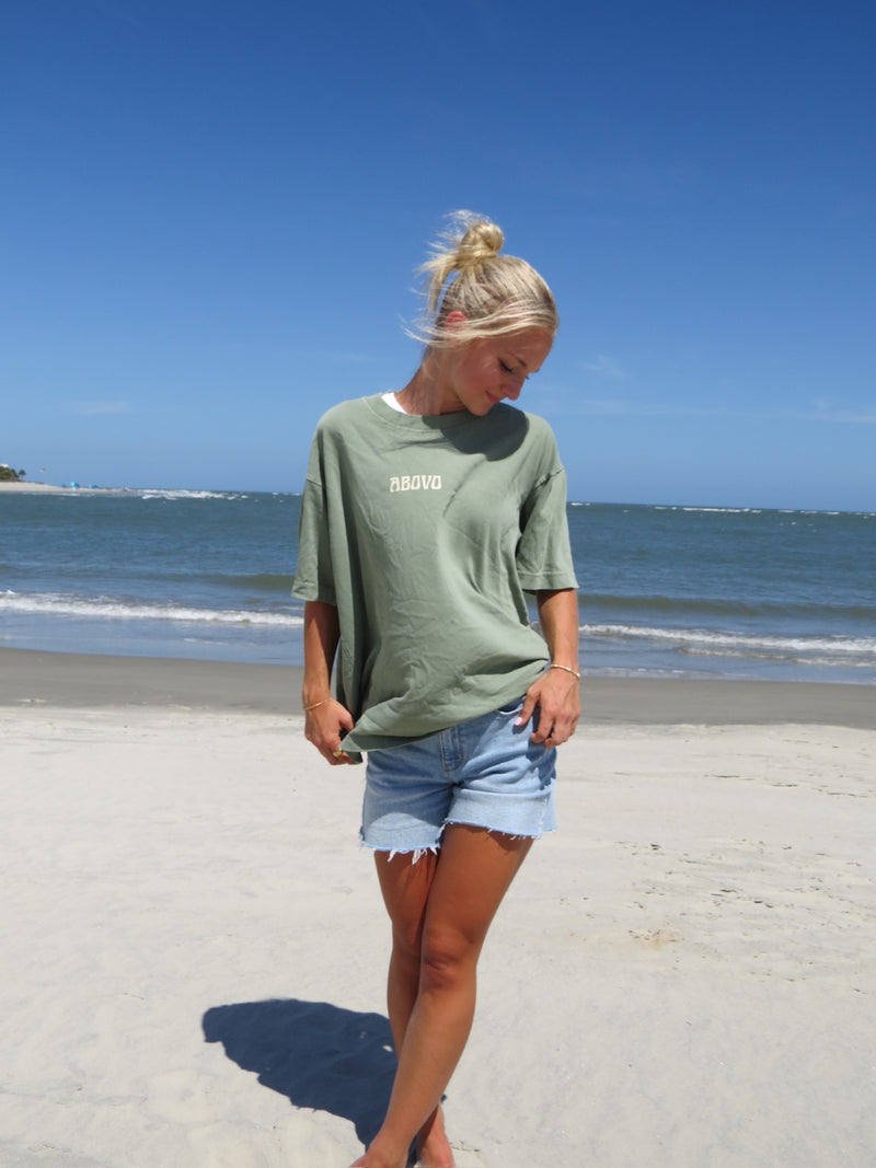 Meet Me at ABOVO T Green- Beach Style