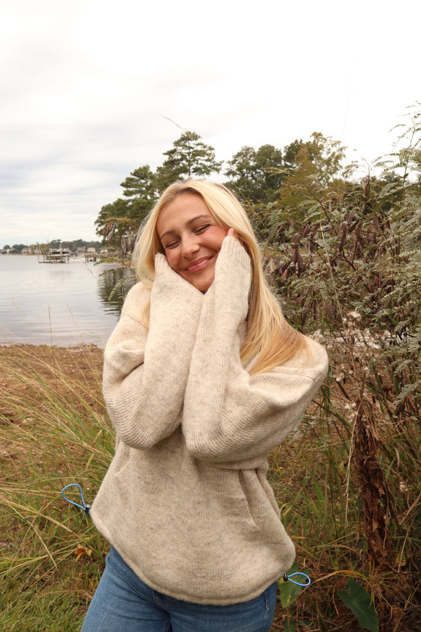 Brine Sweater Oatmeal