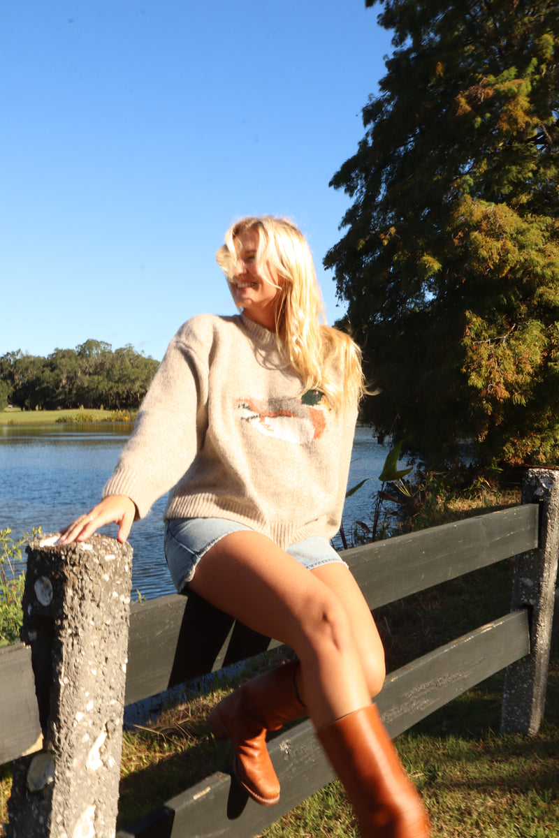 Sitting Duck Sweater