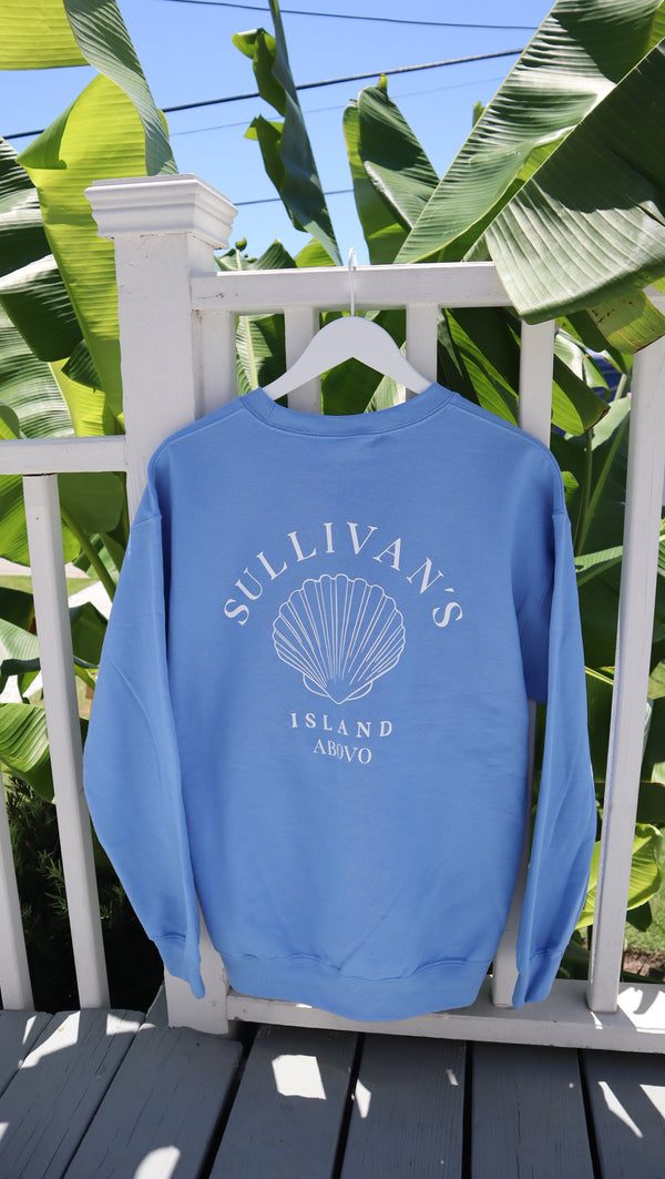 Abovo Shell Crewneck Carolina Blue