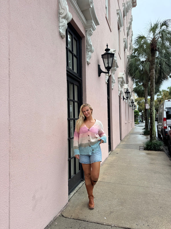 Pink Skies Cardigan