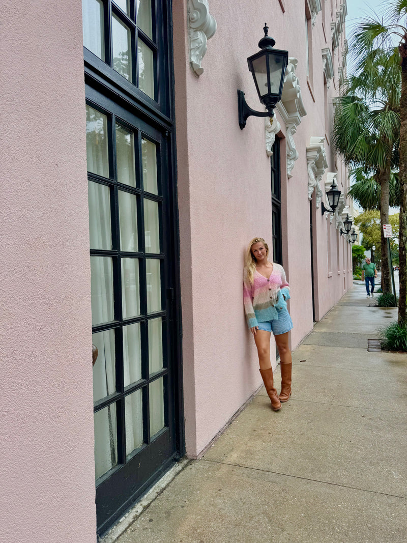 Pink Skies Cardigan