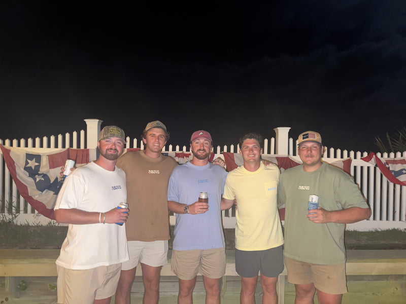 Meet Me at ABOVO T Brown- Beach Style