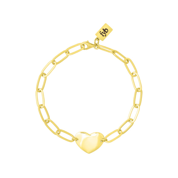 LOVE CHAIN BRACELET GOLD