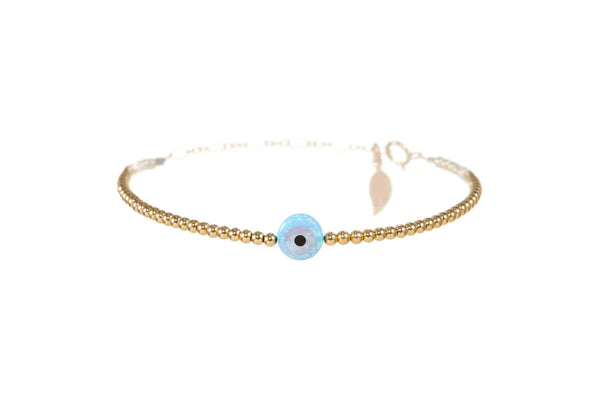 Opal Evil Eye Bracelet