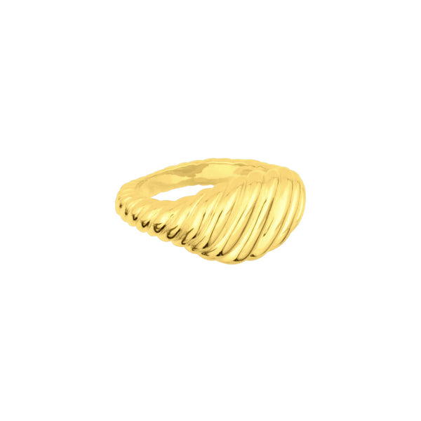 Stella Signet Ring - Gold