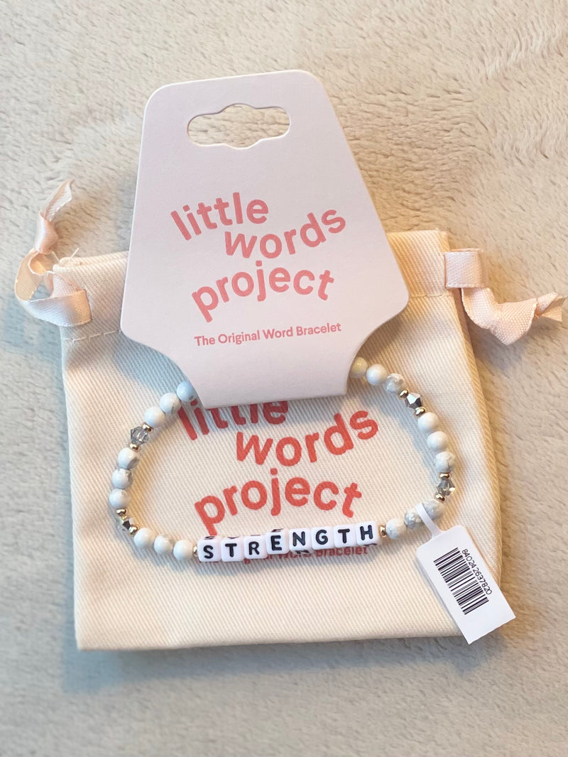 Little Words Project Bracelet - Strength