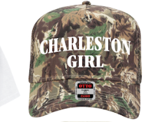 Charleston Girl Trucker Camo