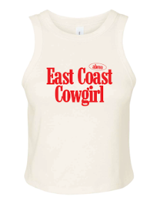 Red East Coast Cowgirl Tank