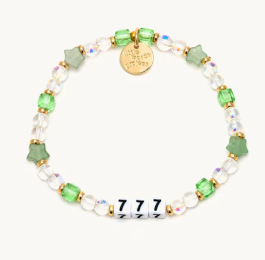 Little Words Project Angel Number Braclet - 777