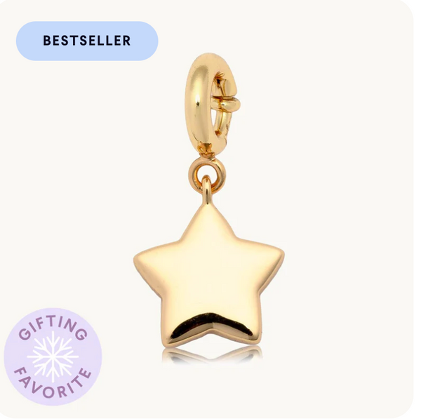 Puffy star charm-little words project