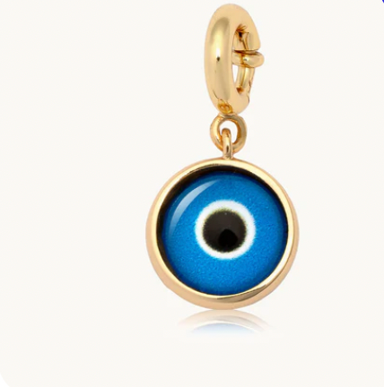 Evil eye charm-little words project