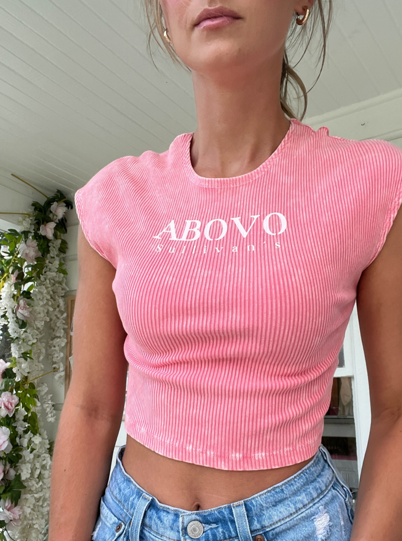 ABOVO Scrunch T- Pink