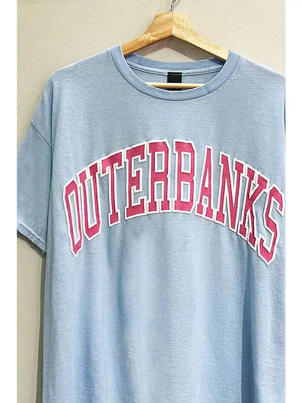 Outer Banks Puff-Print Graphic Tee