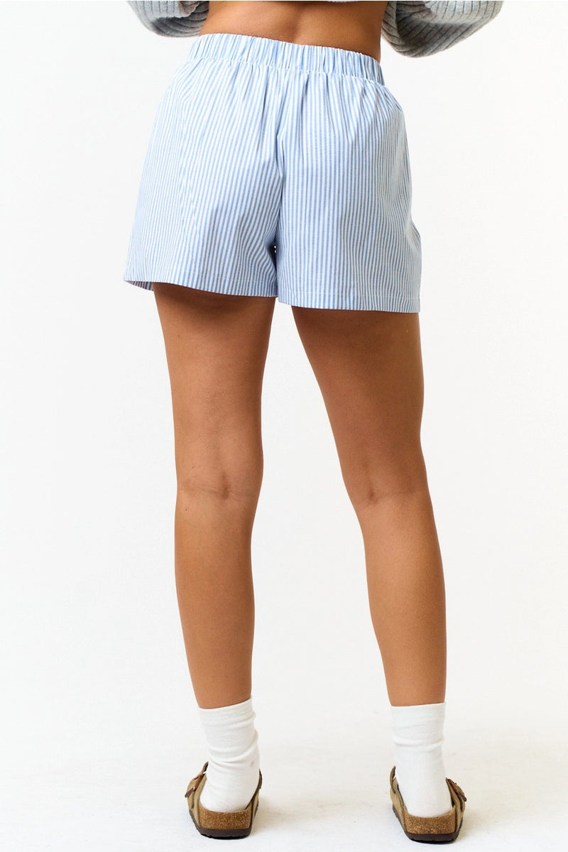 Poppi Pin Stripe Pants Blue