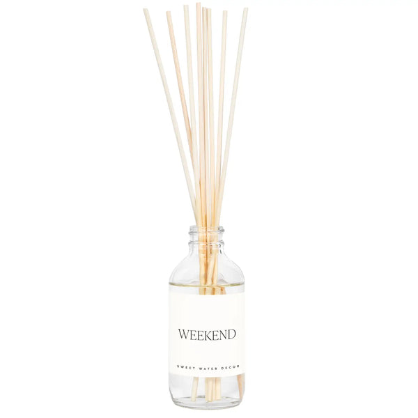 Weekend Reed Diffuser Clear Reed Diffuser