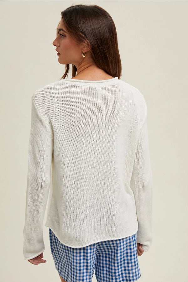 Lobster Sweater Ivory