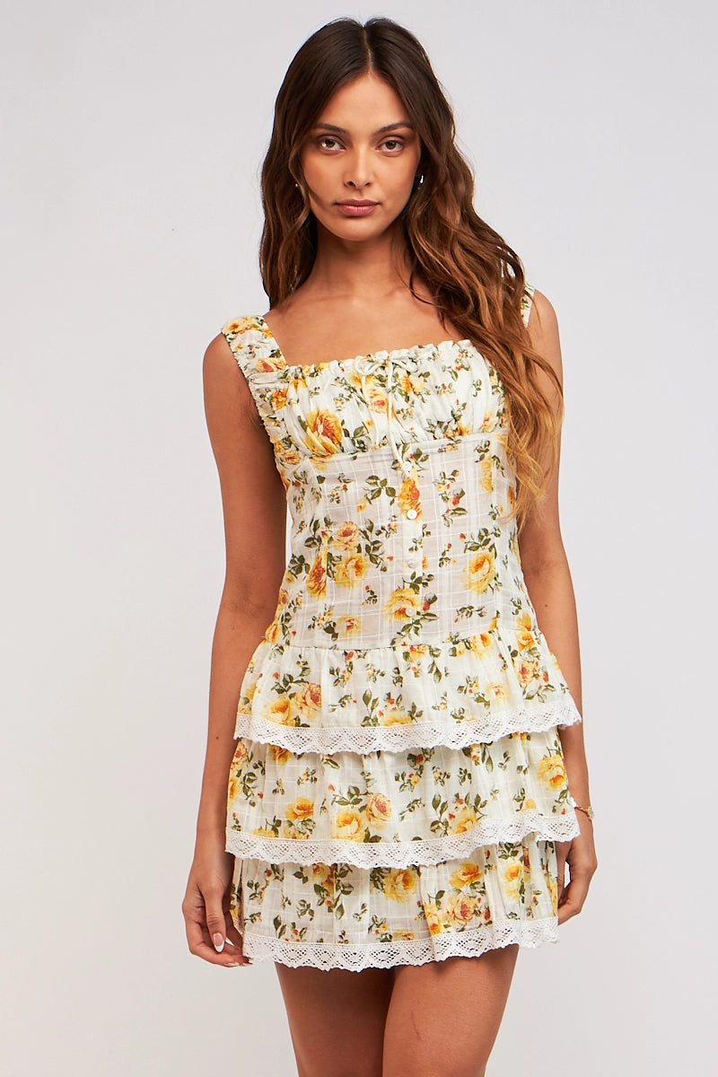 Francesca Floral Dress