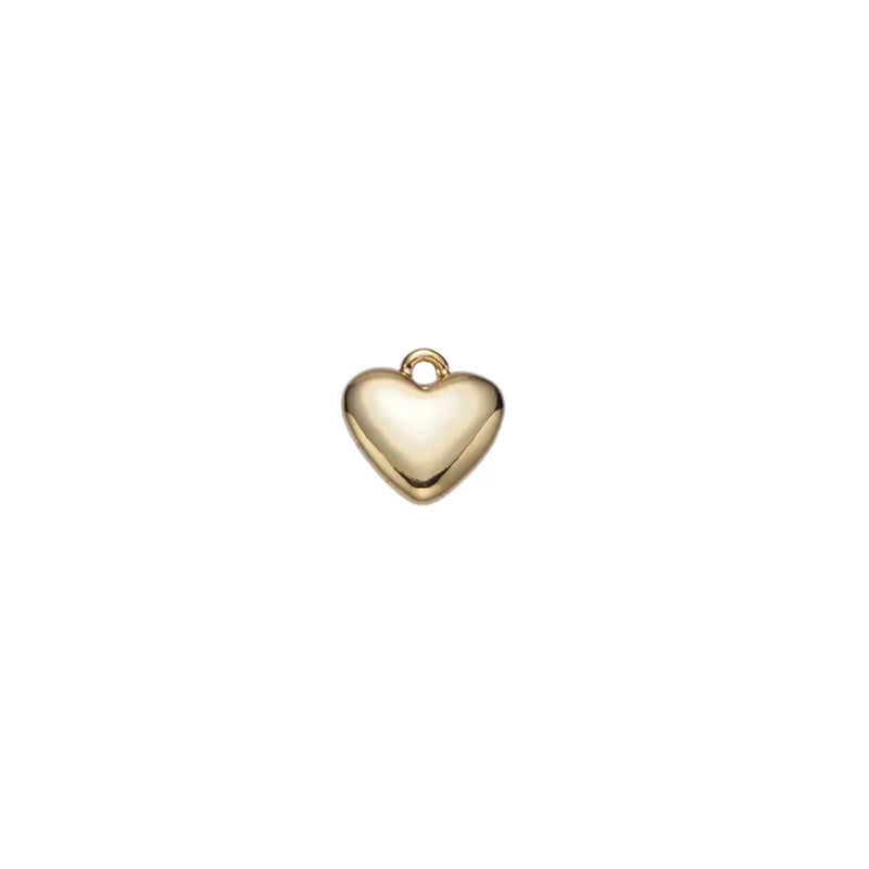 Charm Bar - Mini Gold Heart