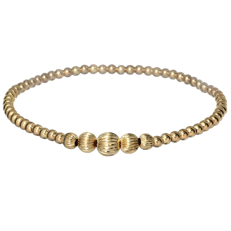 "VICTORIA" 14K Gold field Bracelet