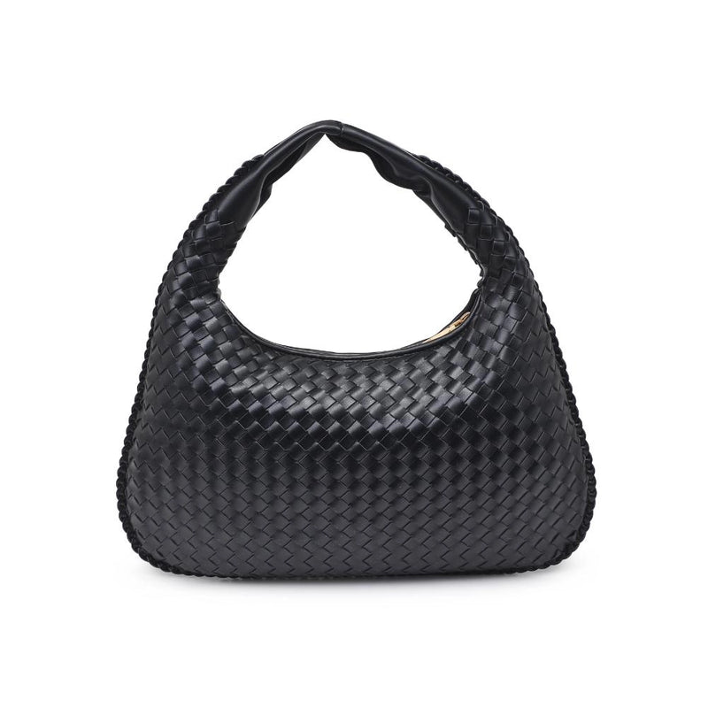 Adela Woven Hobo Black