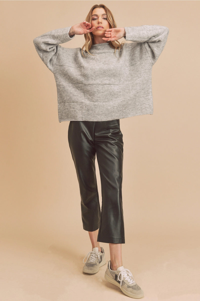 Ryleigh Sweater - Heather Grey