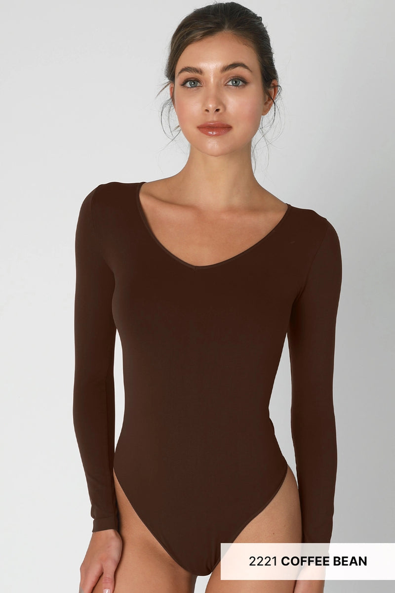 Downtown Bodysuit Coffee