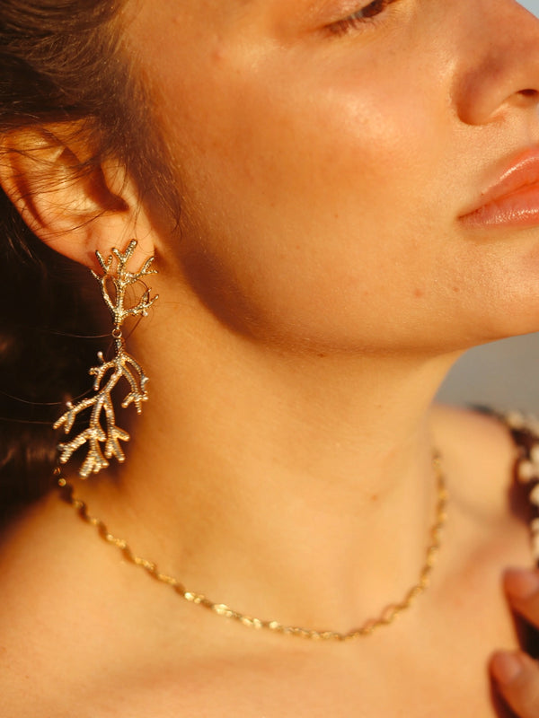 Rincon Coral Earrings