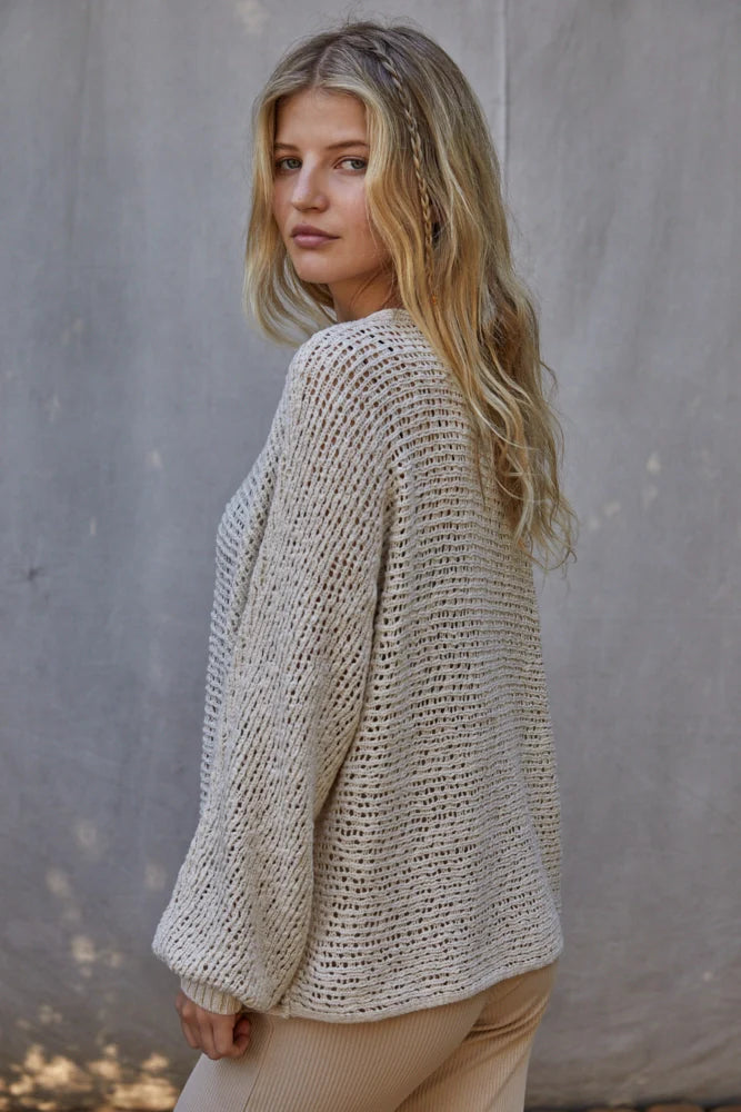 Laurel Canyon Sweater Natural