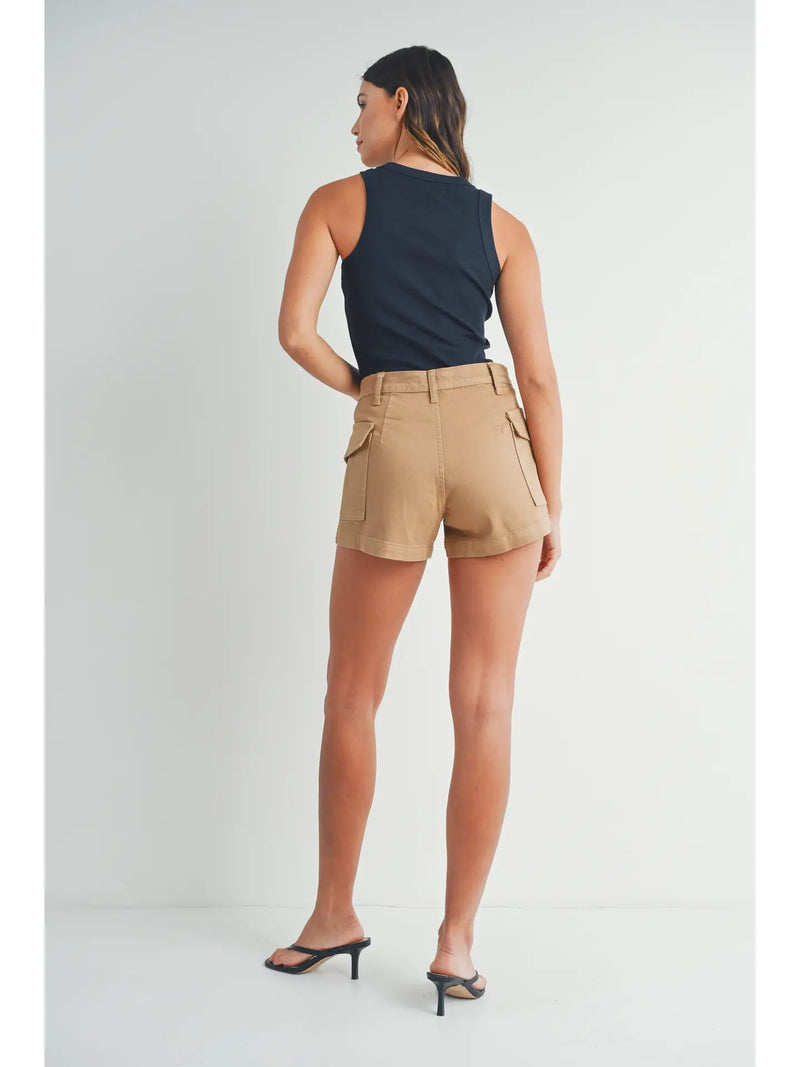 Cargo Khaki Short