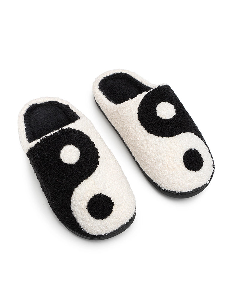 Ying Yang Slippers